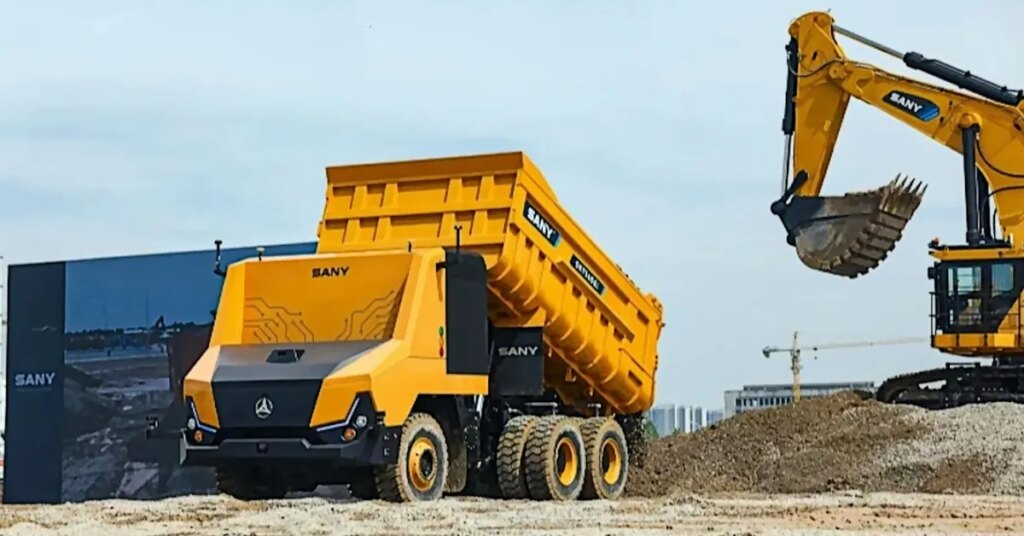 SANY SKT145Ei autonomous haul truck SANY SKT145Ei autonomous haul truck
