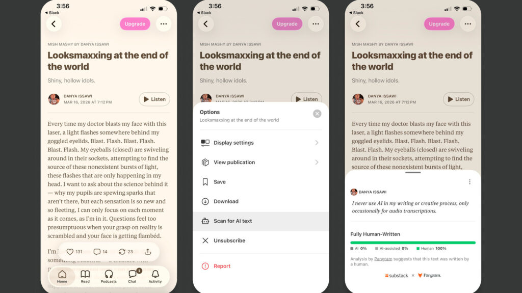 Substack Is Adding An AI Detection Feature