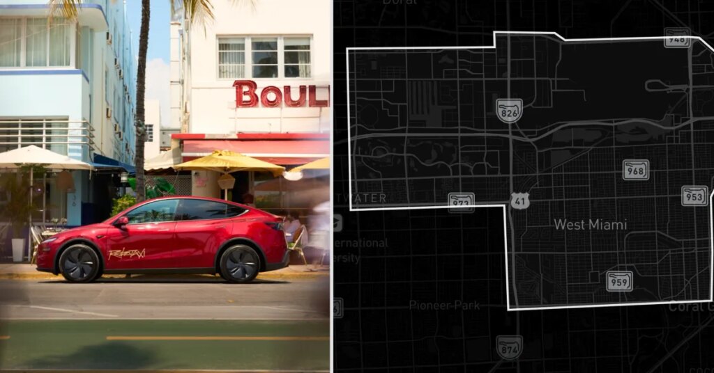 Tesla maps a tiny Robotaxi zone in Miami while it still can’t scale Texas Tesla maps a tiny Robotaxi zone in Miami while it still can't scale Texas