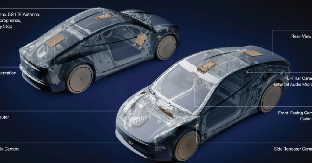 Tesla puts Starlink antenna in Cybercab Tesla puts Starlink antenna in Cybercab