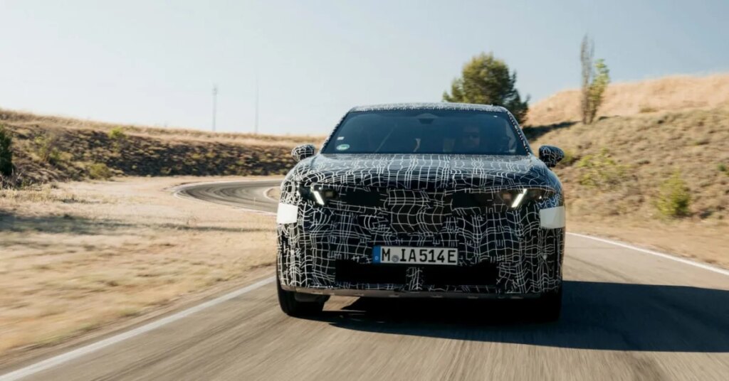 The BMW iX4 looks more like a GT than an SUV [Images]
