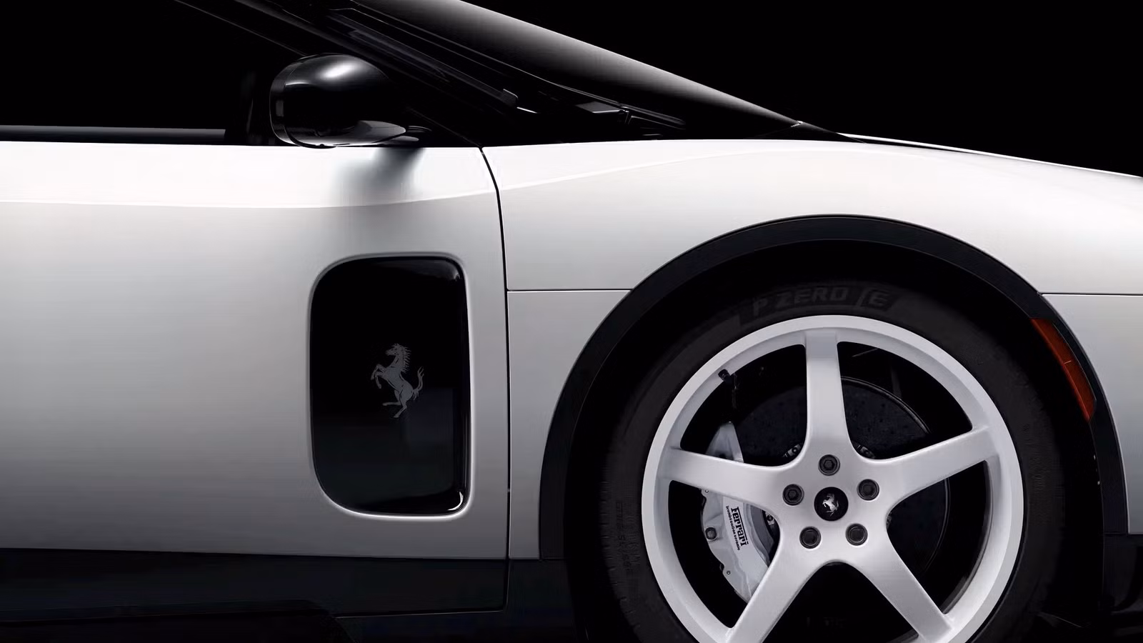 The First Ferrari Luce Comes In Appliance White And Will Probably Break Records The First Ferrari Luce Comes In Appliance White And Will Probably Break Records