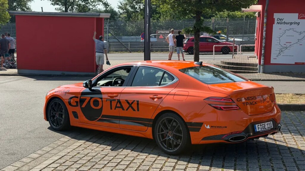 The Genesis G70 Is as at Home on the Nurburgring as Any Other Sports Sedan The Genesis G70 Is as at Home on the Nurburgring as Any Other Sports Sedan