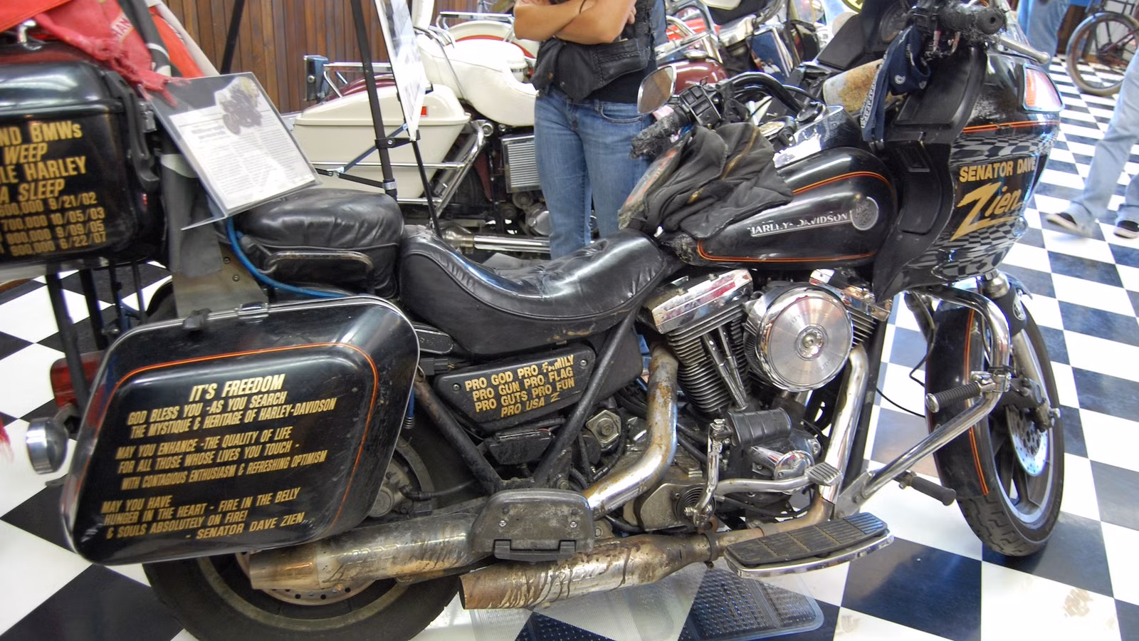 The Highest Mileage Harley-Davidson In The World The Highest Mileage Harley-Davidson In The World