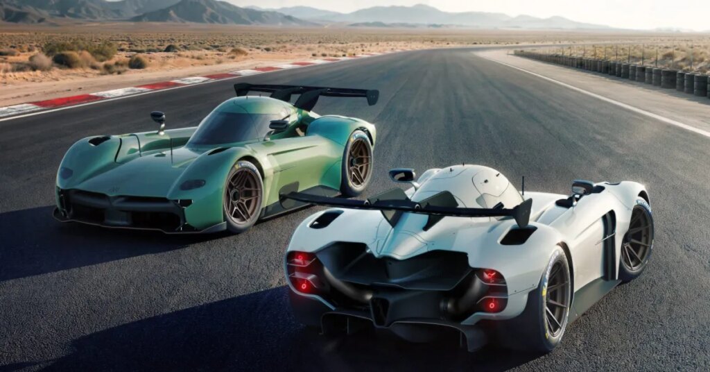 This electric race car can drive upside down and can be yours for a cool $1.3m This electric race car can drive upside down and can be yours for a cool $1.3m