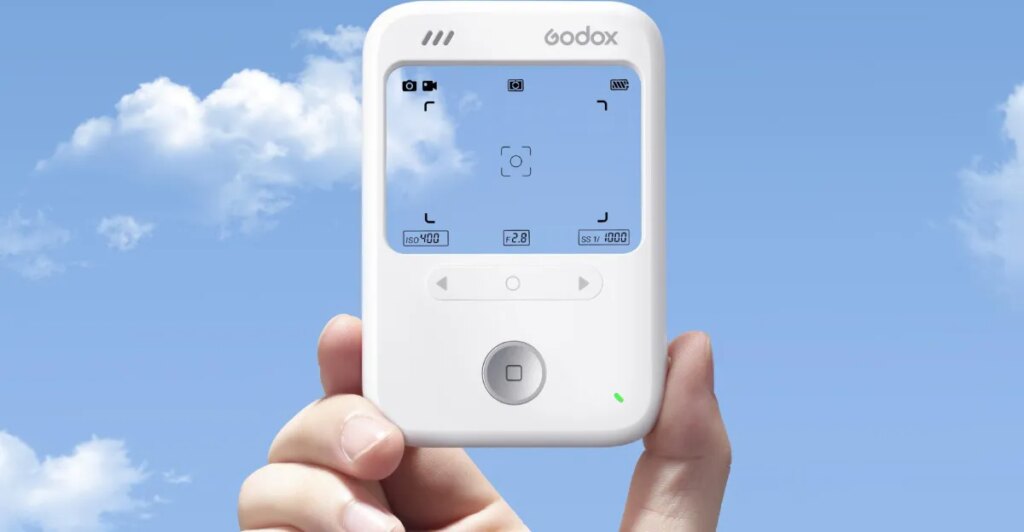 This slim camera has a transparent LCD screen for a viewfinder This slim camera has a transparent LCD screen for a viewfinder
