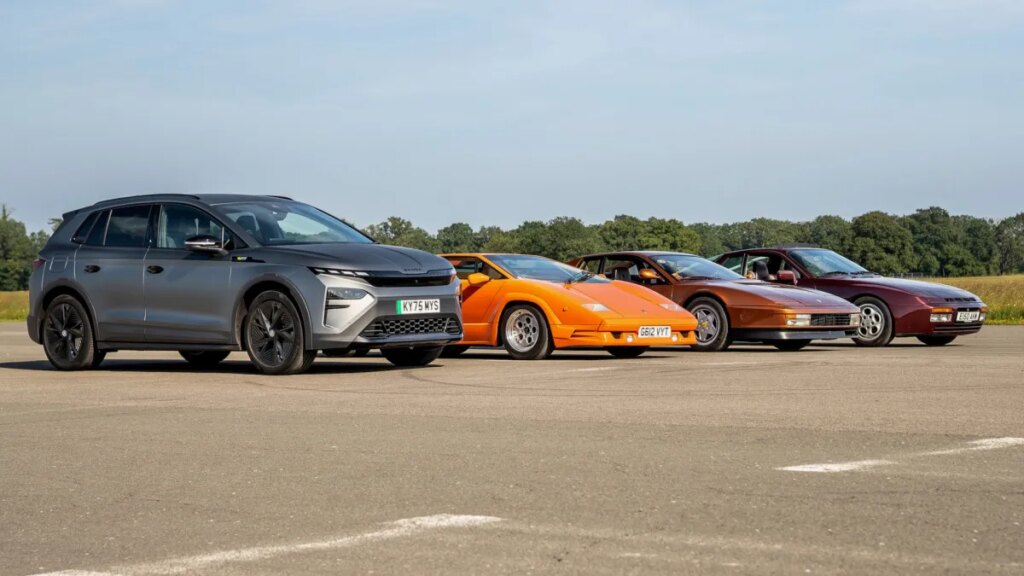 Watch These 1980s Supercars Lose a Drag Race to a Boring Crossover