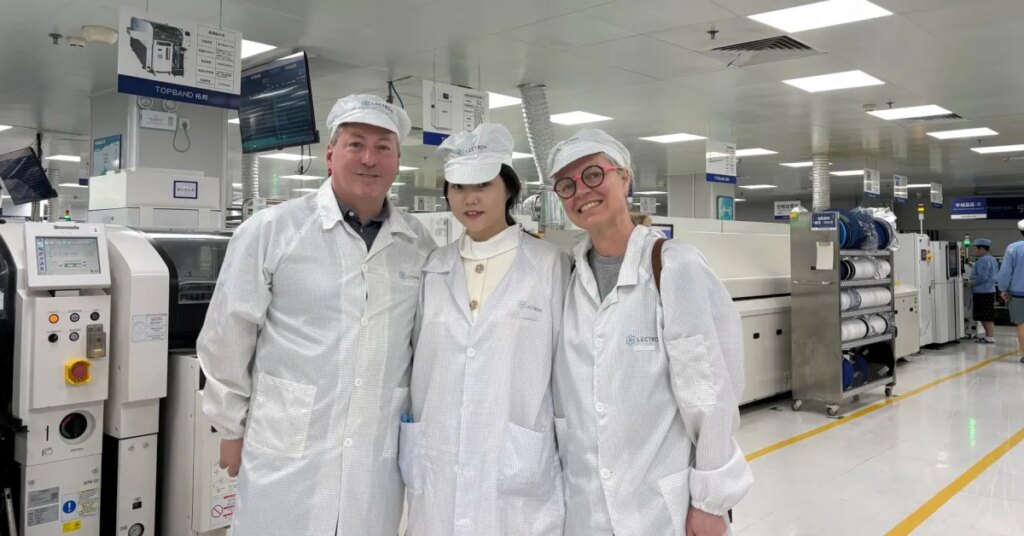 What I saw inside Lectron's EV charger factory in China