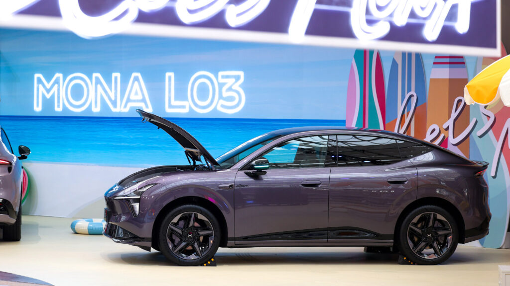 Xpeng Mona L03 makes China debut with pre-sales open, launch set for July 16 Xpeng debuted the Mona L03 SUV in China on July 2, 2026, and began taking pre-orders.