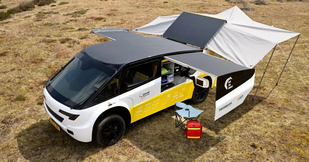 A solar ambulance has successfully tackled 500 miles of difficult terrain