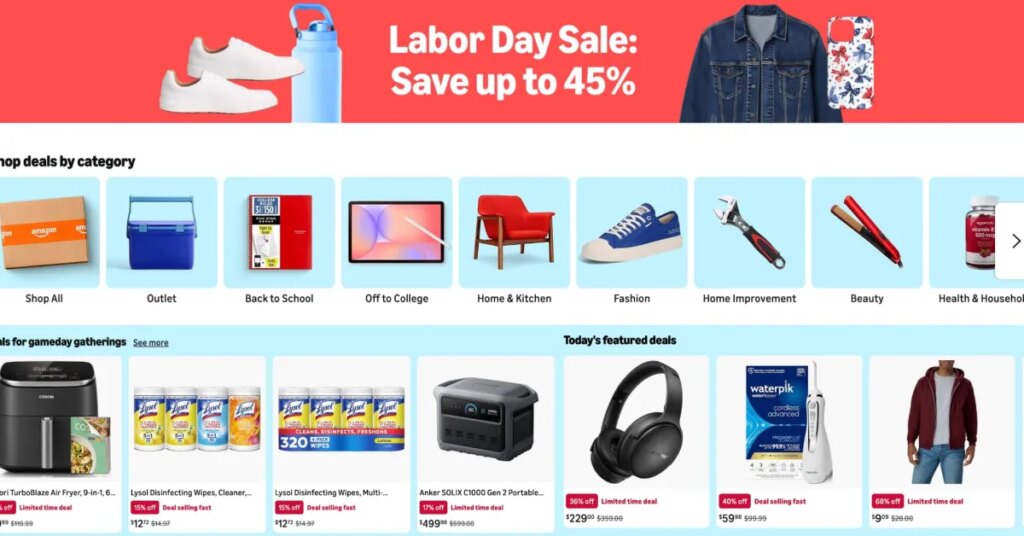 Amazon's 2026 Labor Day sale is now live