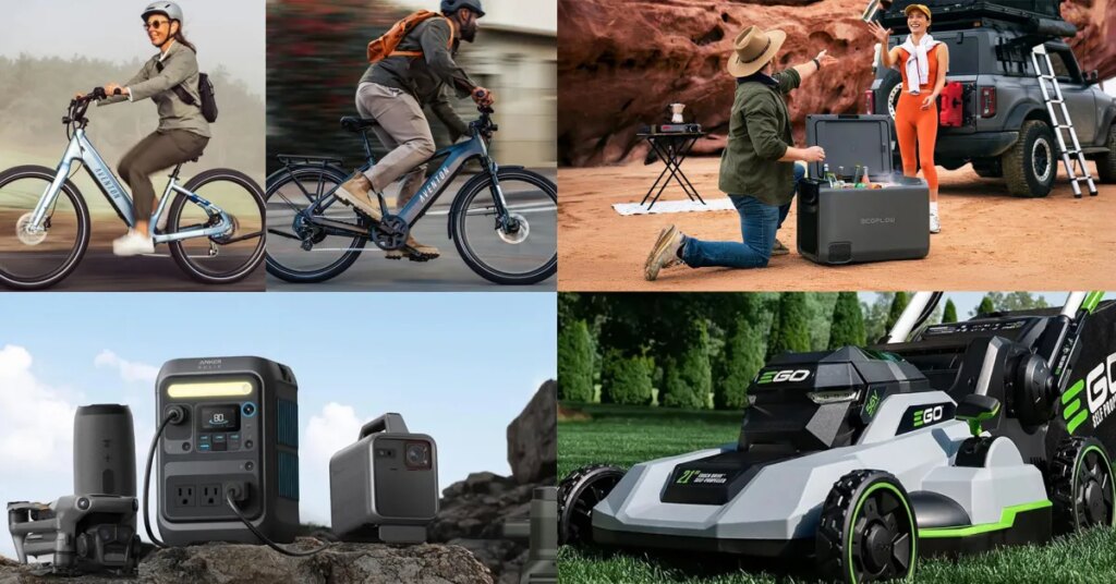 Aventon Level 3 + Pace 4 smart e-bikes at new $1,299 lows ($600 off), EcoFlow GLACIER electric cooler bundles, Anker, more