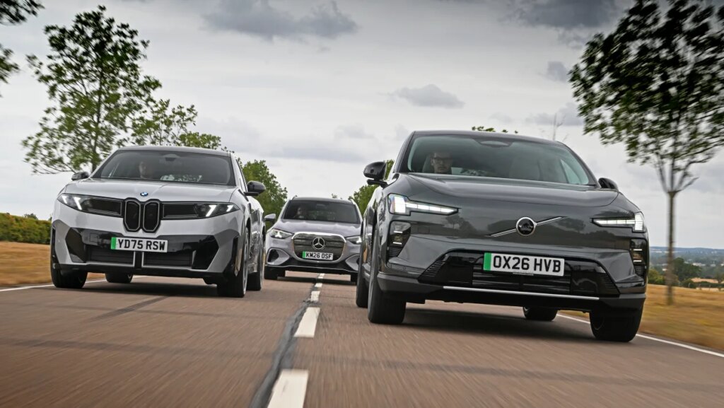BMW iX3 vs Mercedes GLC vs Volvo EX60: fight for EV SUV supremacy