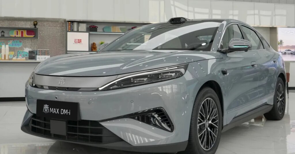 BYD reveals images of the new Qin Max EV ahead of launch