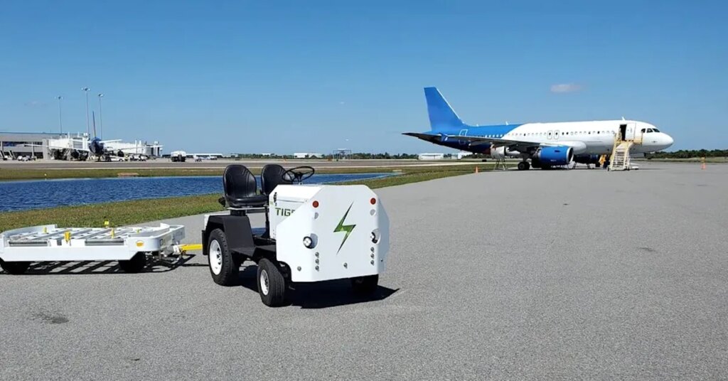 E-quipment highlight: Tiger electric baggage tug hauls 30 TONS [video]