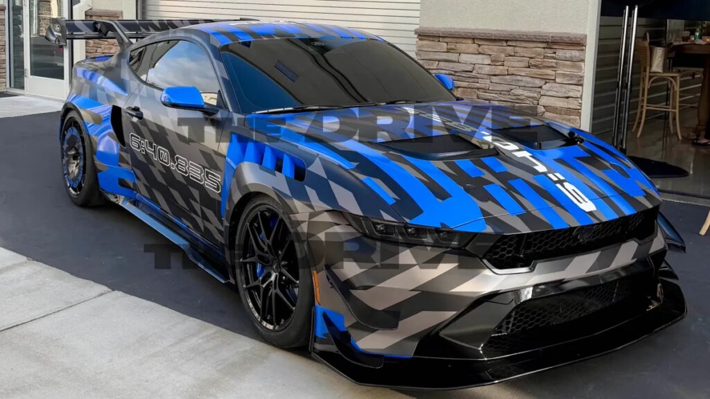 Ford Mustang GTD Competition Used Street-Legal Tires To Obliterate the Chevy Corvette ZR1X's Nurburgring Lap Record