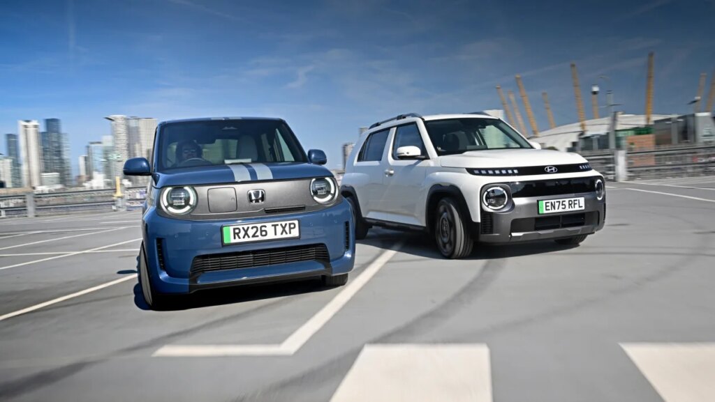 Hyundai Inster vs Honda Super-N: an eclectic EV city car clash