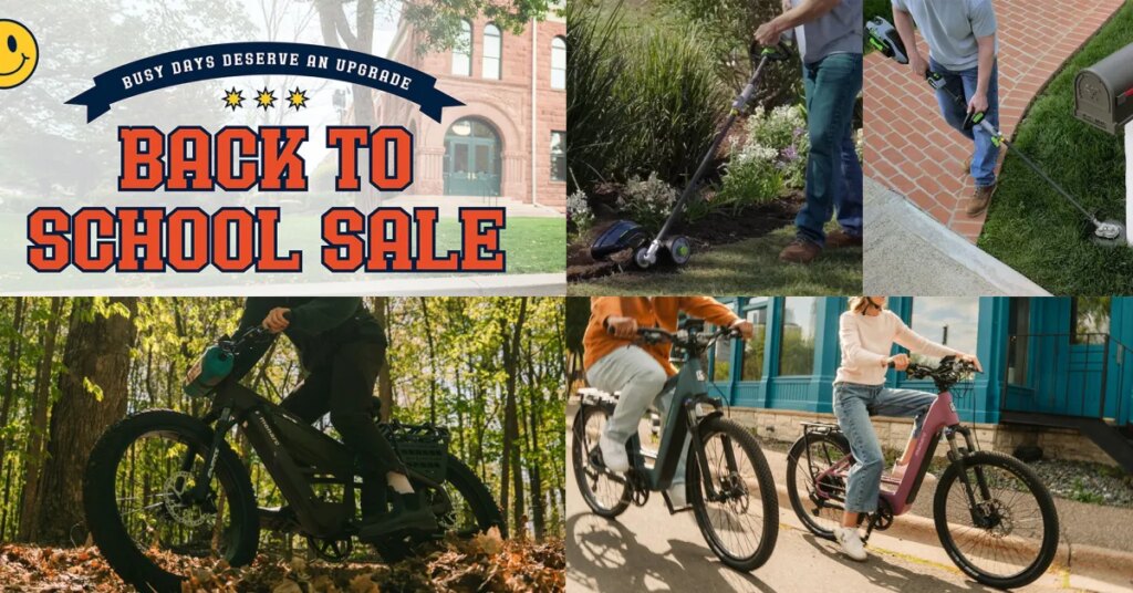 Lectric Back to School e-bike sale with up to $804 savings, Monarc Marker + Tracer e-bike bundles from $1,899, EGO Multi-Head, more Lectric Back to School e-bike sale with up to $804 savings, Monarc Marker + Tracer e-bike bundles from $1,899, EGO Multi-Head, more