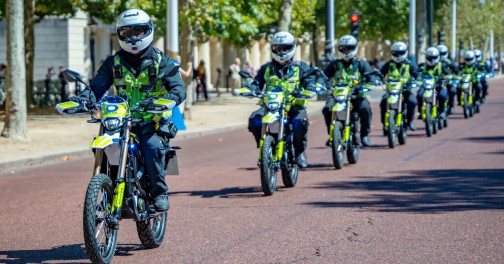 London police are now using the same illegal e-bikes as the criminals they chase