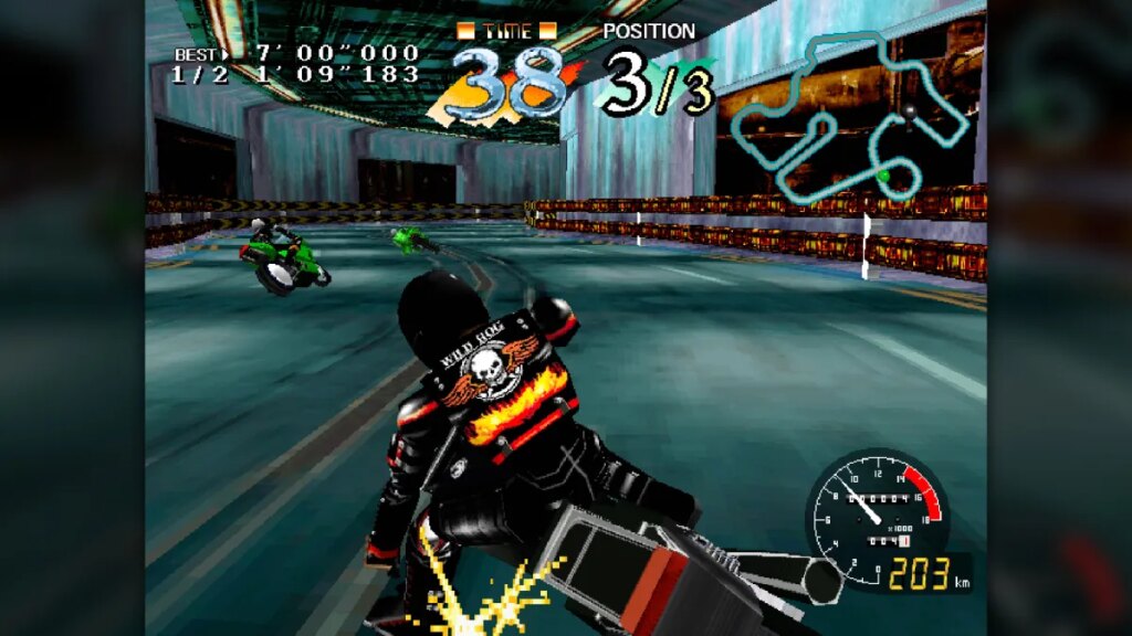 Namco's Cyber Cycles Is Finally Getting a Console Port After 31 Years