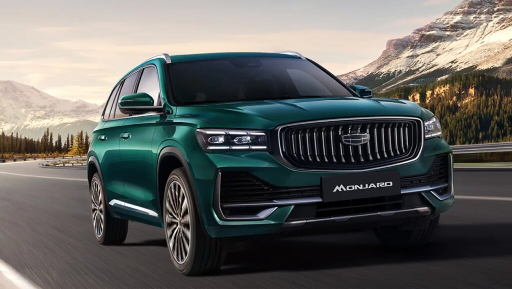 Geely Monjaro SUV – pictures New Geely Monjaro SUV ready for injection into UK line-up