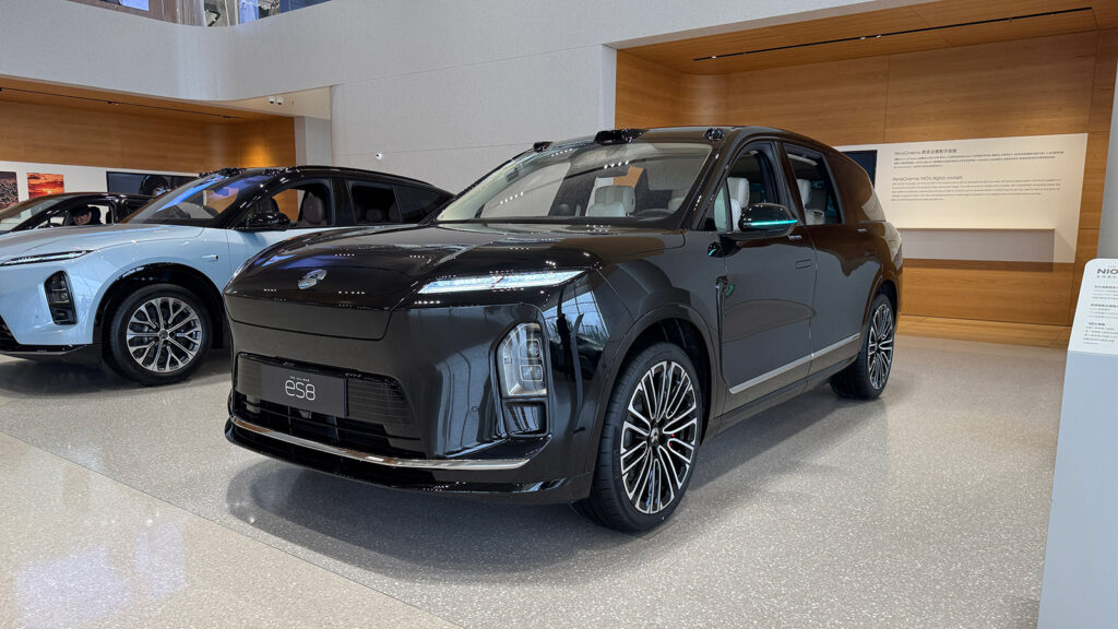 Nio ES8 leads China EV owner loyalty, with buyers comparing just 1 rival on average, survey finds A third-generation ES8 on display at Nio
