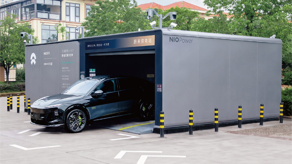 Nio’s first fifth-gen swap station to go live on August 7, supporting Firefly for first time Nio's 3,994th battery swap station in China began operations on August 3.