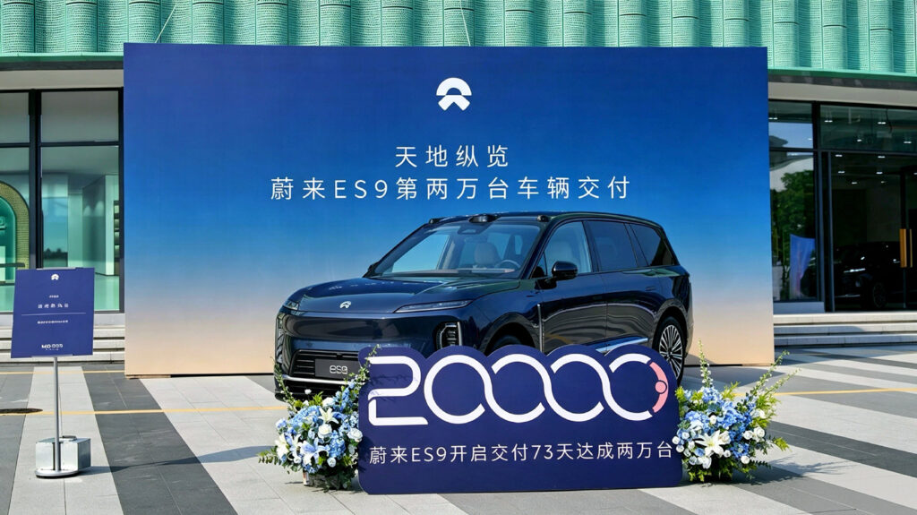 Nio has delivered its 20,000th ES9.