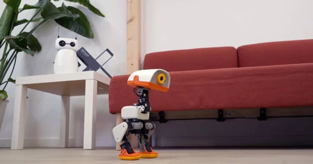 Pollen Robotics' Microduck aims to make training physical AI far less fragile and cheaper