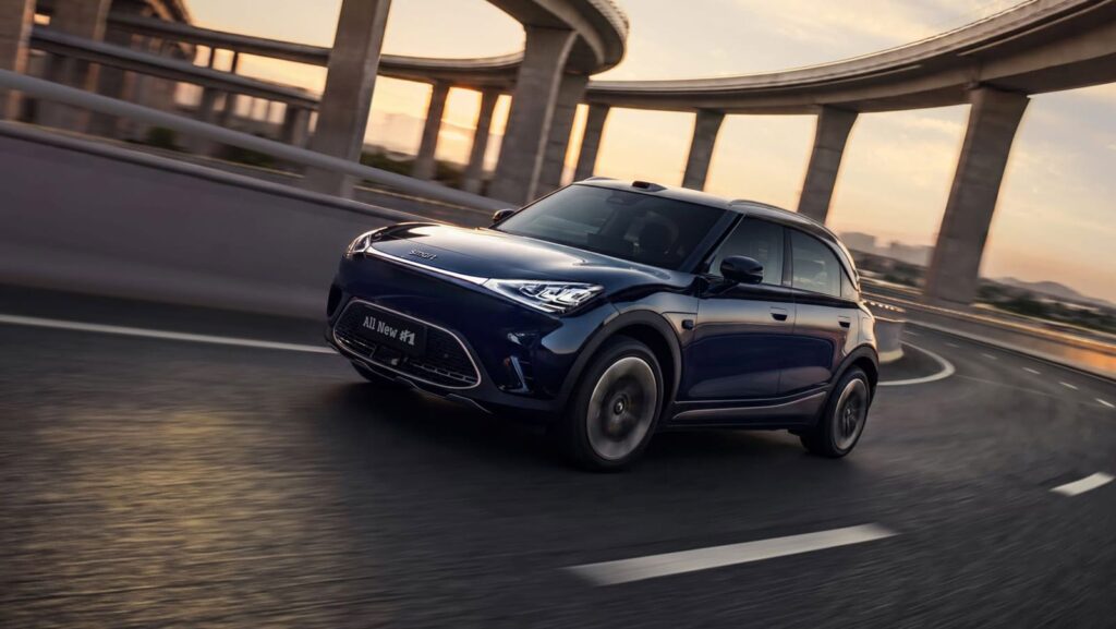 New-generation Smart #1.