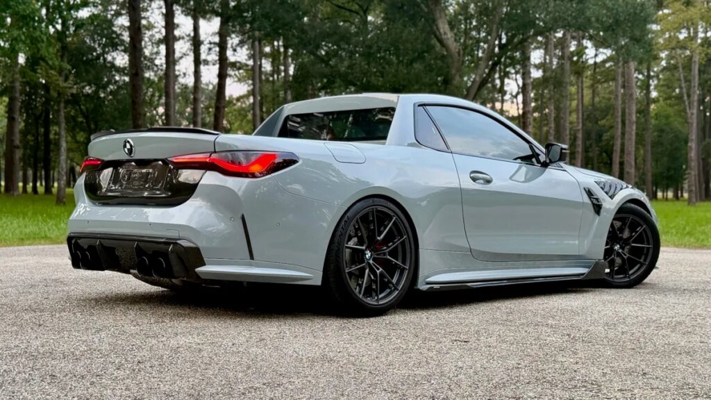 Someone Turned a BMW M4 Competition xDrive Into a Pickup