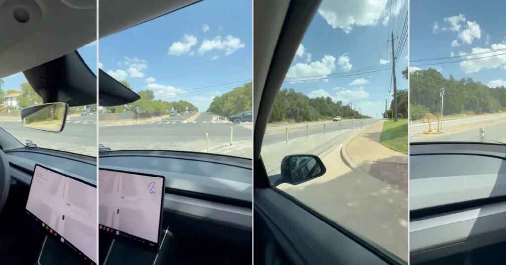 Tesla 'Robotaxi' rams through bollards weeks after 'impeccable' claim