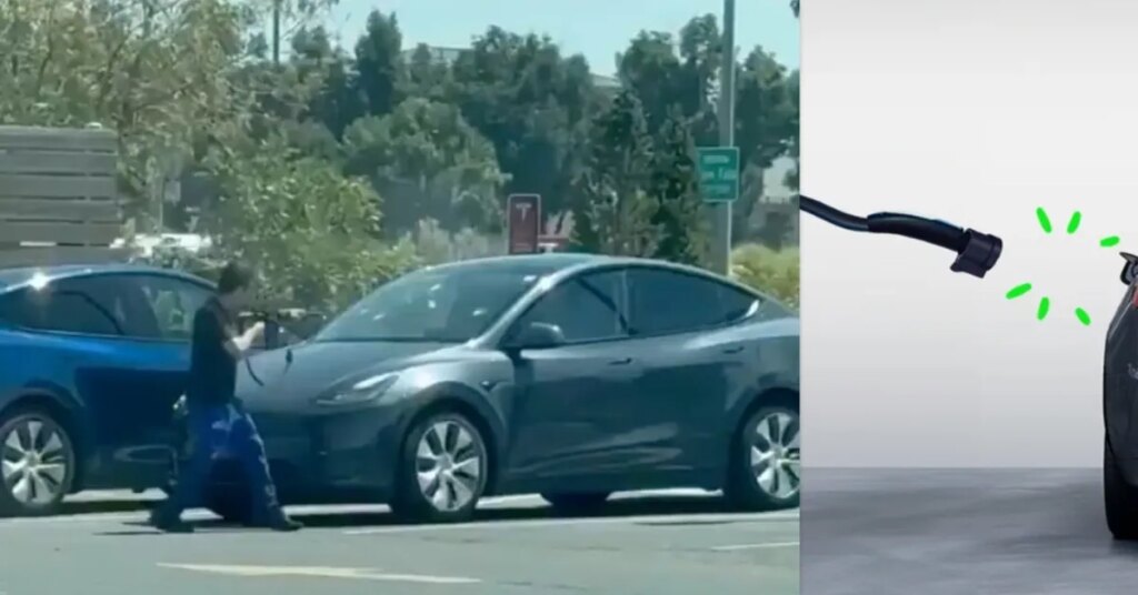 Tesla Supercharger shooting sparks EV charging safety debate