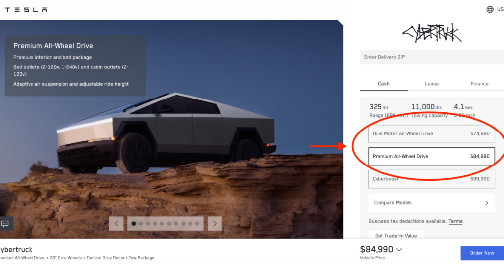 Tesla raises Cybertruck prices by $5,000 despite abysmal demand