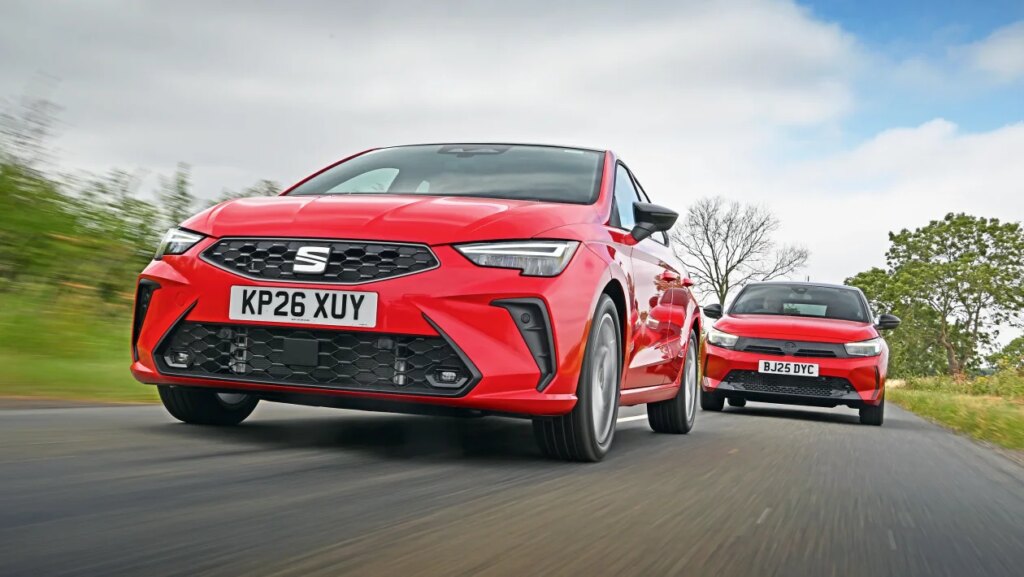Vauxhall Corsa vs SEAT Ibiza: Spanish supermini takes on British favourite