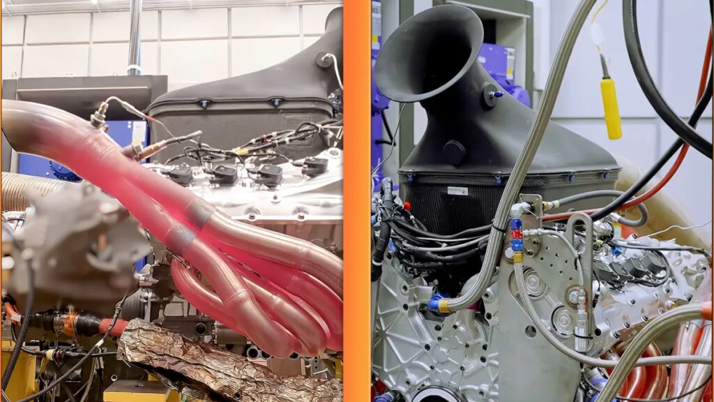 Watch Ford's Hypercar V8 Rev Through a Lap of Le Mans on the Dyno