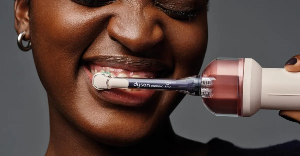 Dyson made a camera-equipped toothbrush that flosses for you Dyson made a camera-equipped toothbrush that flosses for you