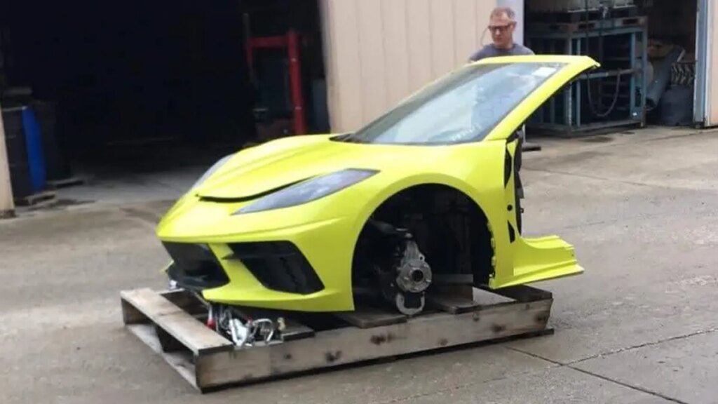 Here's What Happened After 100 Brand New Corvettes Got Hit by a Tornado