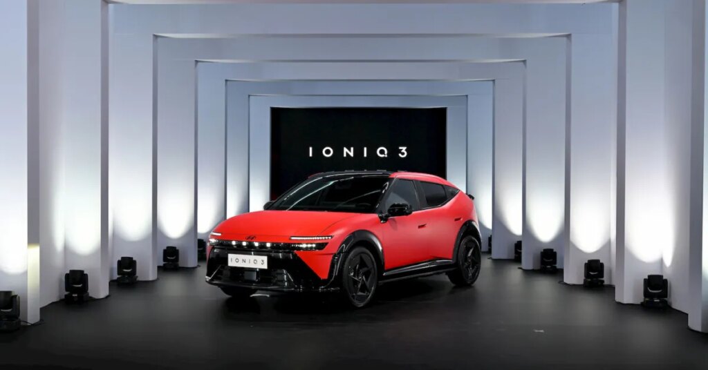 Hyundai opens IONIQ 3 EV orders, starting at about $30,000