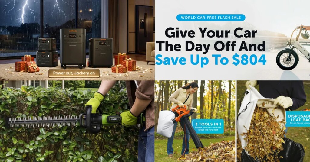 Jackery Early Access Prime Day Sale drops 3,584Wh HomePower 3600 Pro Max to $1,799, Lectric e-bikes up to $804 off, more Jackery Early Access Prime Day Sale drops 3,584Wh HomePower 3600 Pro Max to $1,799, Lectric e-bikes up to $804 off, more