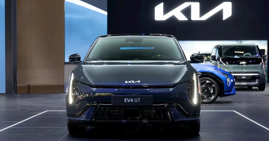 Kia launches the EV4 GT in Canada with more power and attitude