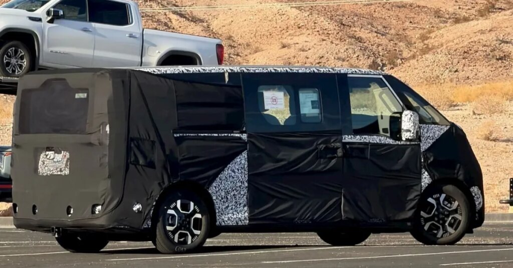 Kia's new PV7 EV van shows up in the US [Image]