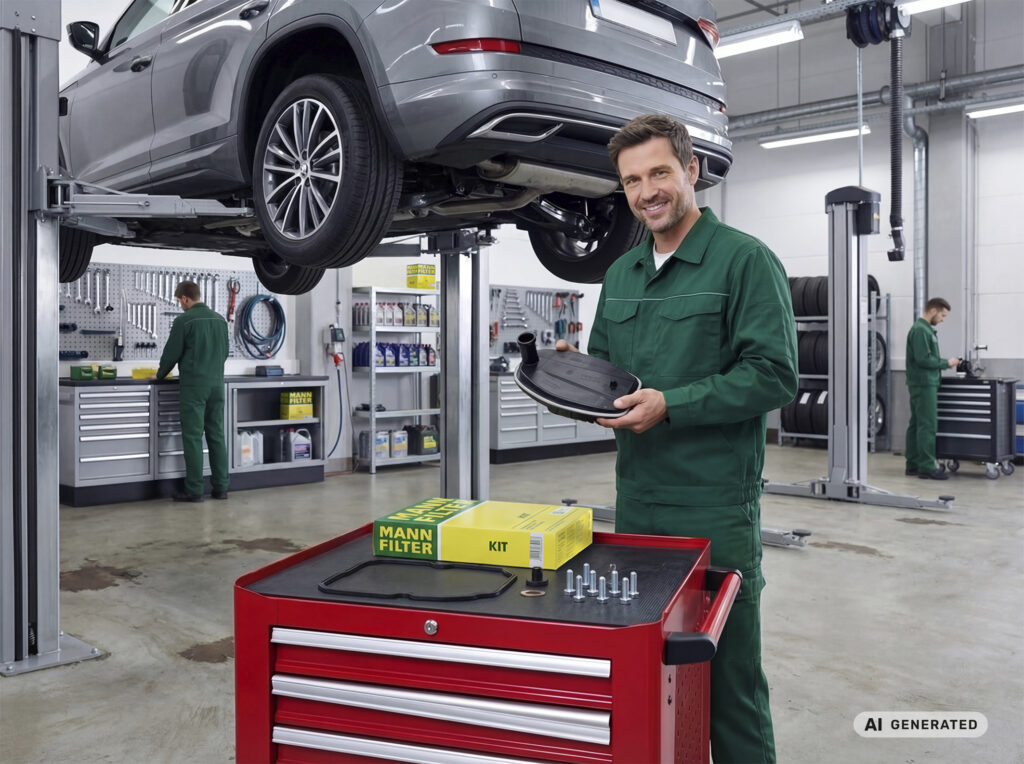 MANN‑FILTER introduces new transmission oil filter kits