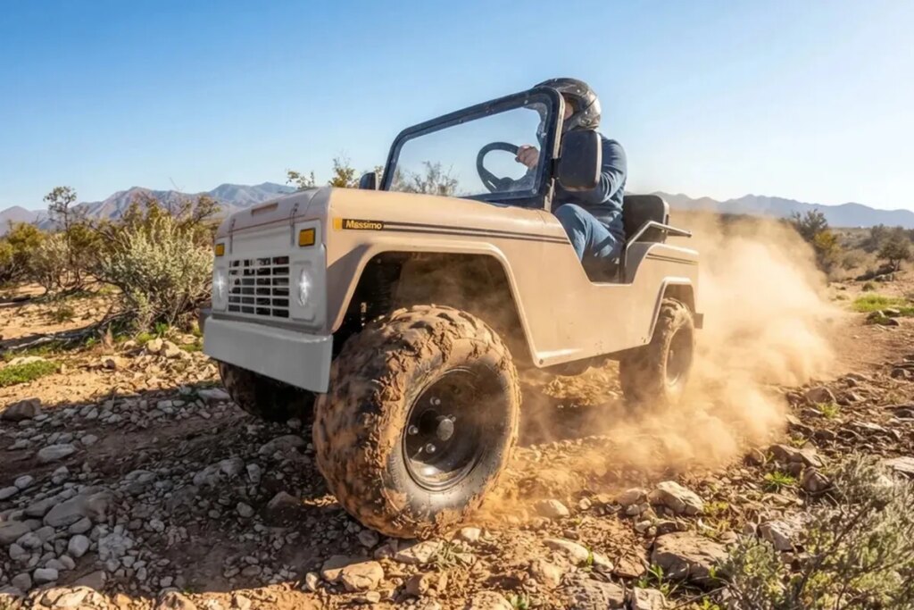 Massimo, Maker of Tiny Jeeps, Is Doing a 125cc Gas Mini Truck Now