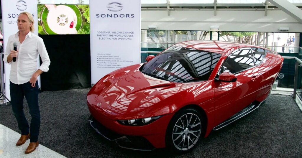 SONDORS’ forgotten 3-wheeled electric car just showed up for sale on eBay