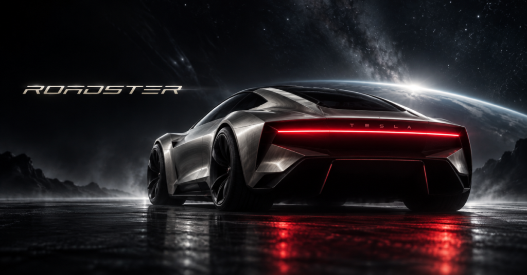 Tesla’s new Roadster teaser hints at a ‘Cyber’ redesign it doesn’t need Tesla’s new Roadster teaser hints at a ‘Cyber’ redesign it doesn’t need