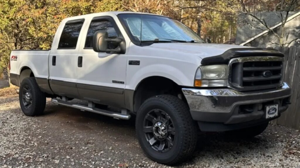 There's a New 10-Speed Transmission Behind This Old 7.3L Power Stroke Diesel