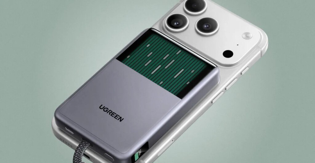 You can watch the coolant flow inside Ugreen’s liquid-cooled power bank You can watch the coolant flow inside Ugreen’s liquid-cooled power bank