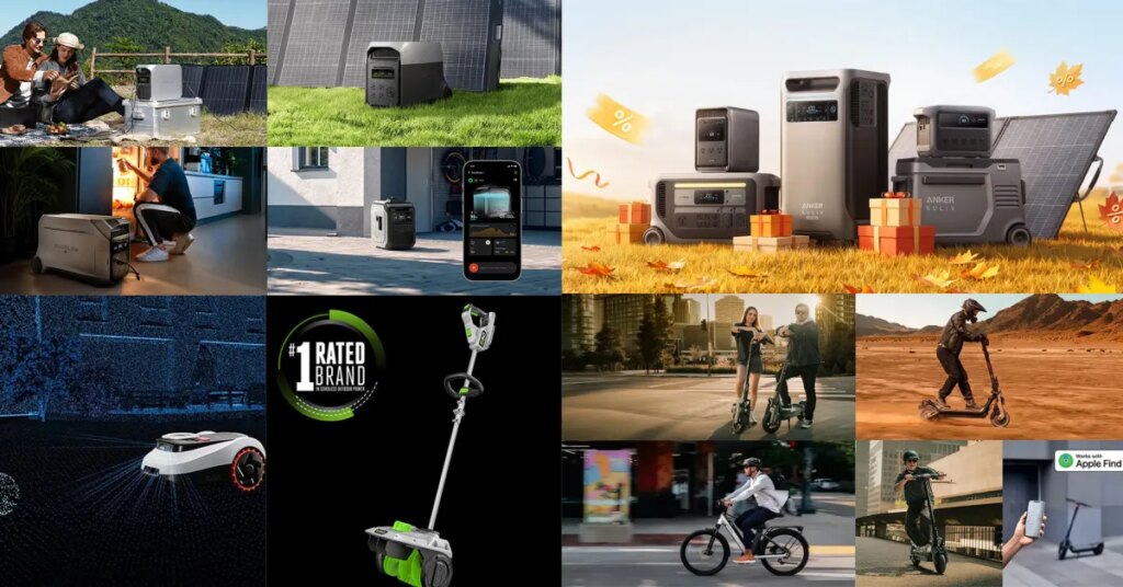 EcoFlow 2x 1,024Wh DELTA 3 Classic power stations $889, Segway extended 50% off e-scooter sale, Anker SOLIX, EGO, much more
