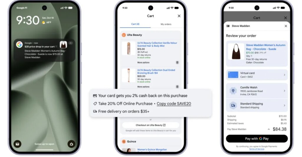 Google launches its ‘universal’ online shopping cart